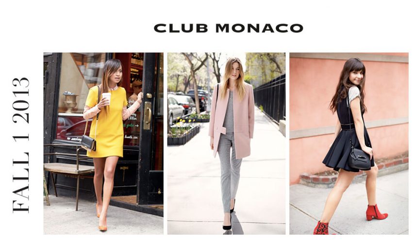 Le lookbook Club Monaco avec Betty